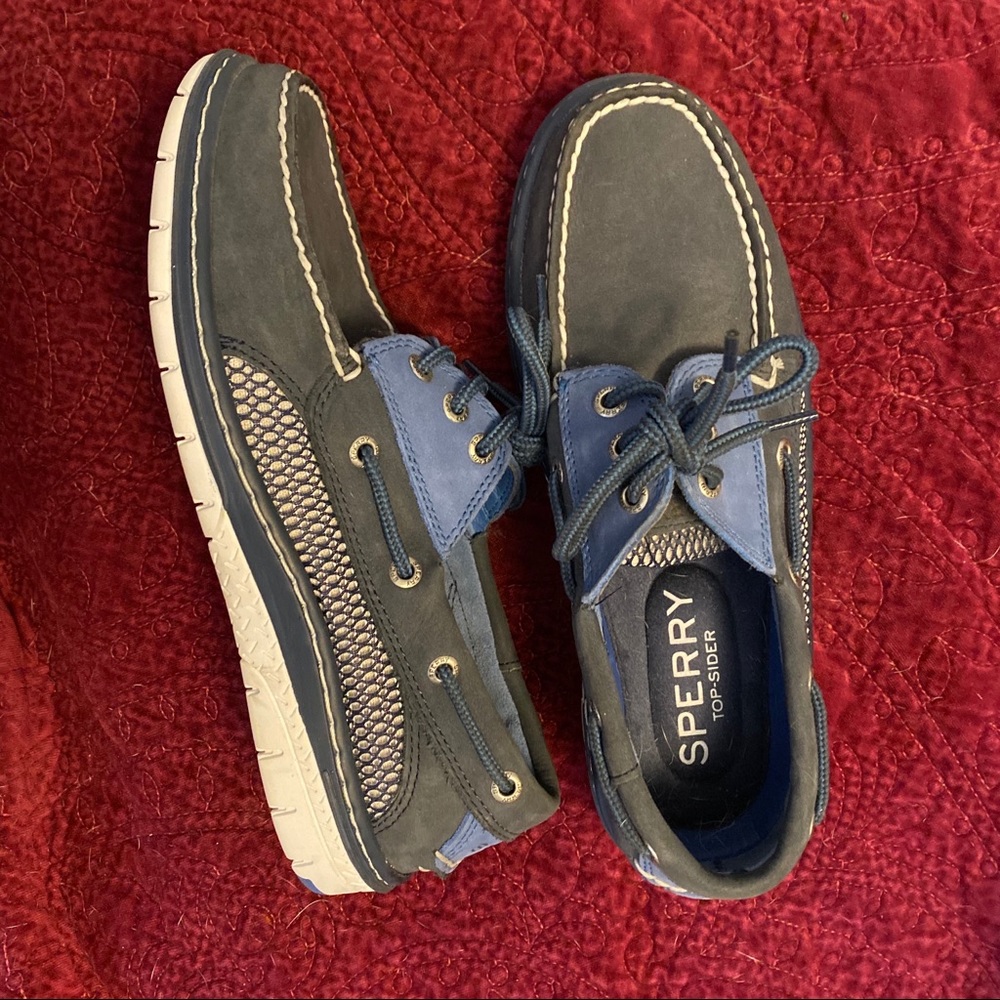 Sperry Top-Sider navy nubuck boat shoes